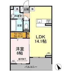 プリュスフォンティーヌの物件間取画像